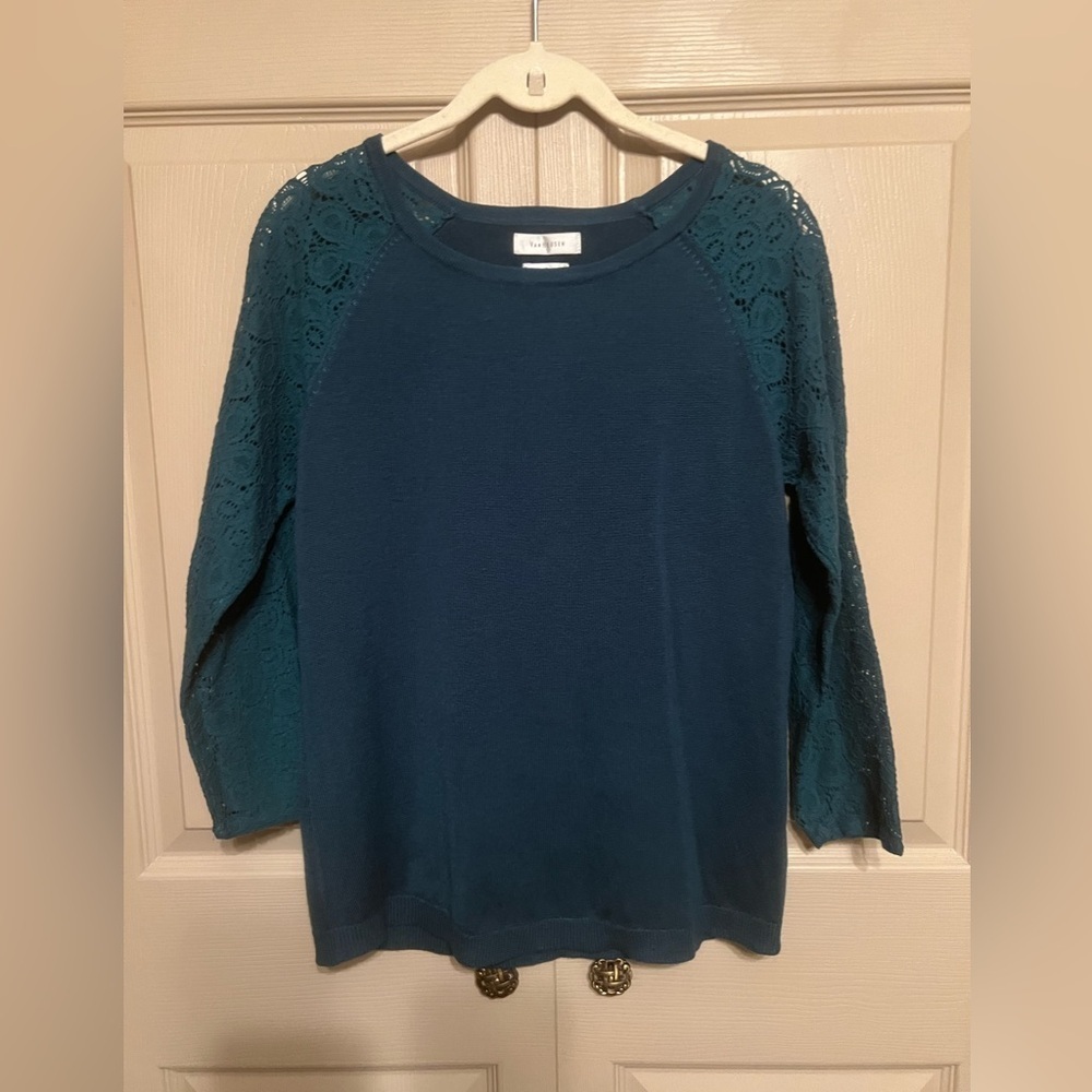 Van Heusen Dark Teal Knit Top